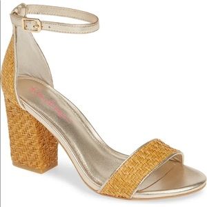 Lilly Pulitzer amber Lynn  sandal natural